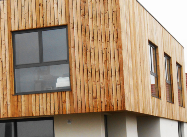 extension en bois de maison Lyon