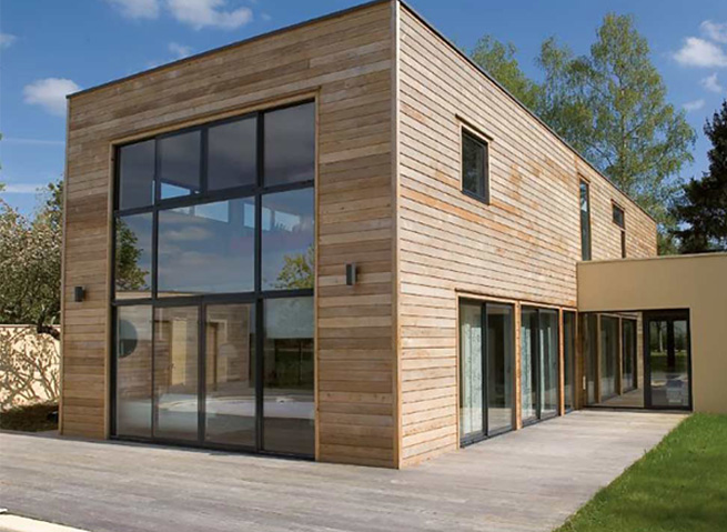 extension en bois de maison Lyon